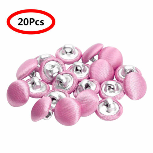 20x 10mm Smooth Satin Covered Metal Shank Buttons for Tuxedo Suit_Blouses Coat - Picture 59 of 79