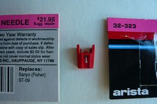 Turntable Replacement Needle - Stylus New Arista - Sanyo Fisher ST-09