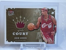 DREW GOODEN 2006 7 Fleer Ultra Card #KK-DG King Of The Courts Jersey Cleveland 