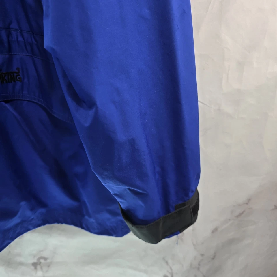 Chaqueta Viking Tempest Para Hombre Grande Azul De Colección Años 90 Abrigo Cortavientos Esquí Nieve Foto 4 de 4