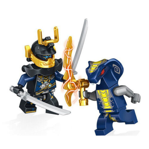 Set mit 24 Ninjago Minifiguren Kai Jay Sensei Wu Meister Bausteine Spielzeug - Bild 3 von 6