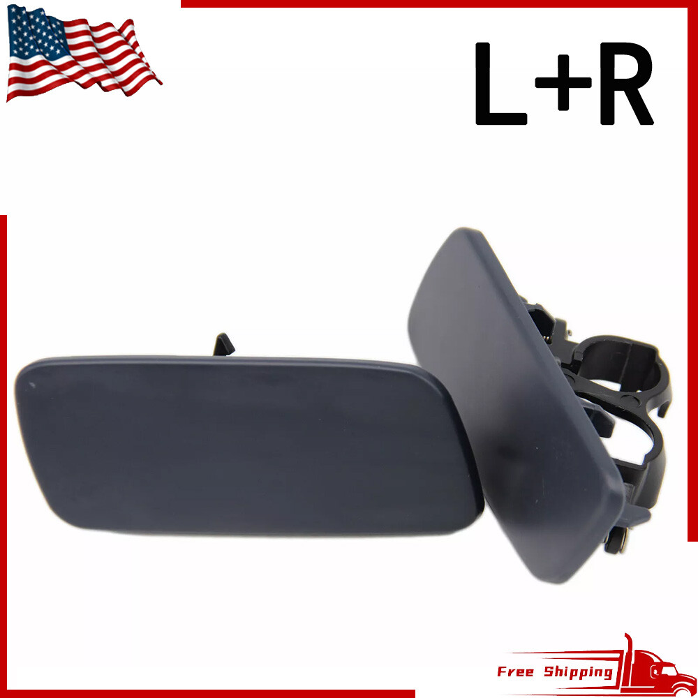 For 2010-18 Rolls-Royce Ghost Front Left+Right Headlight Cleaning Nozzle Cover⭐