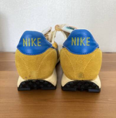 NIKE LDV Yellow x Blue Vintage 80s New Dead Stock Made in USA US9