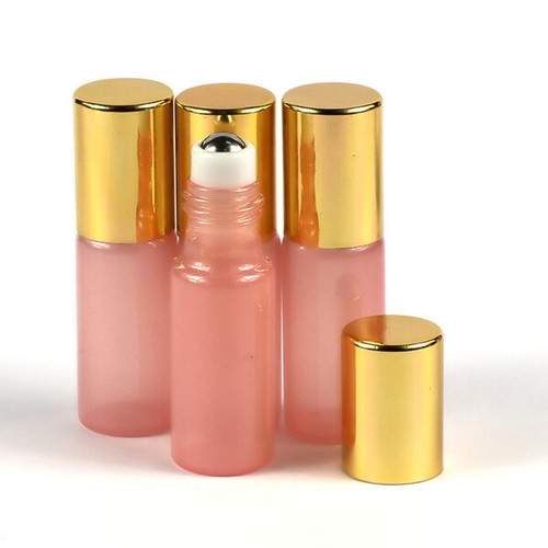 Wholesale 3ml-10ml Pearized Mass Color Glass Essential Oil Roller Bottle w/ Ball - Picture 3 of 12