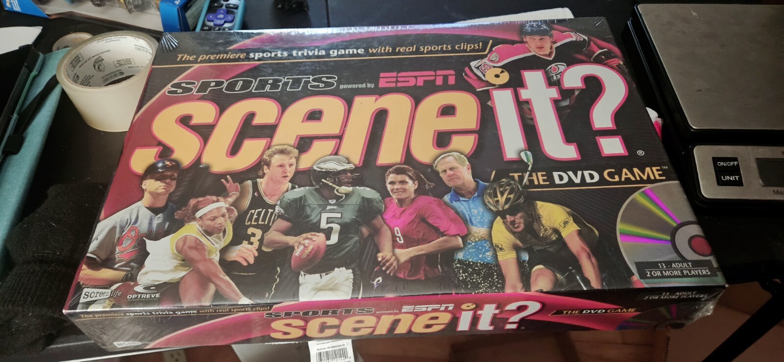 Scene It? Sports ESPN The DVD Game Sports Trivia Brand New Sealed Gift