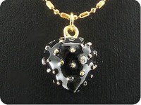 AnhäNger Diamant Cz 3X2 Mm Vergoldet 18, K