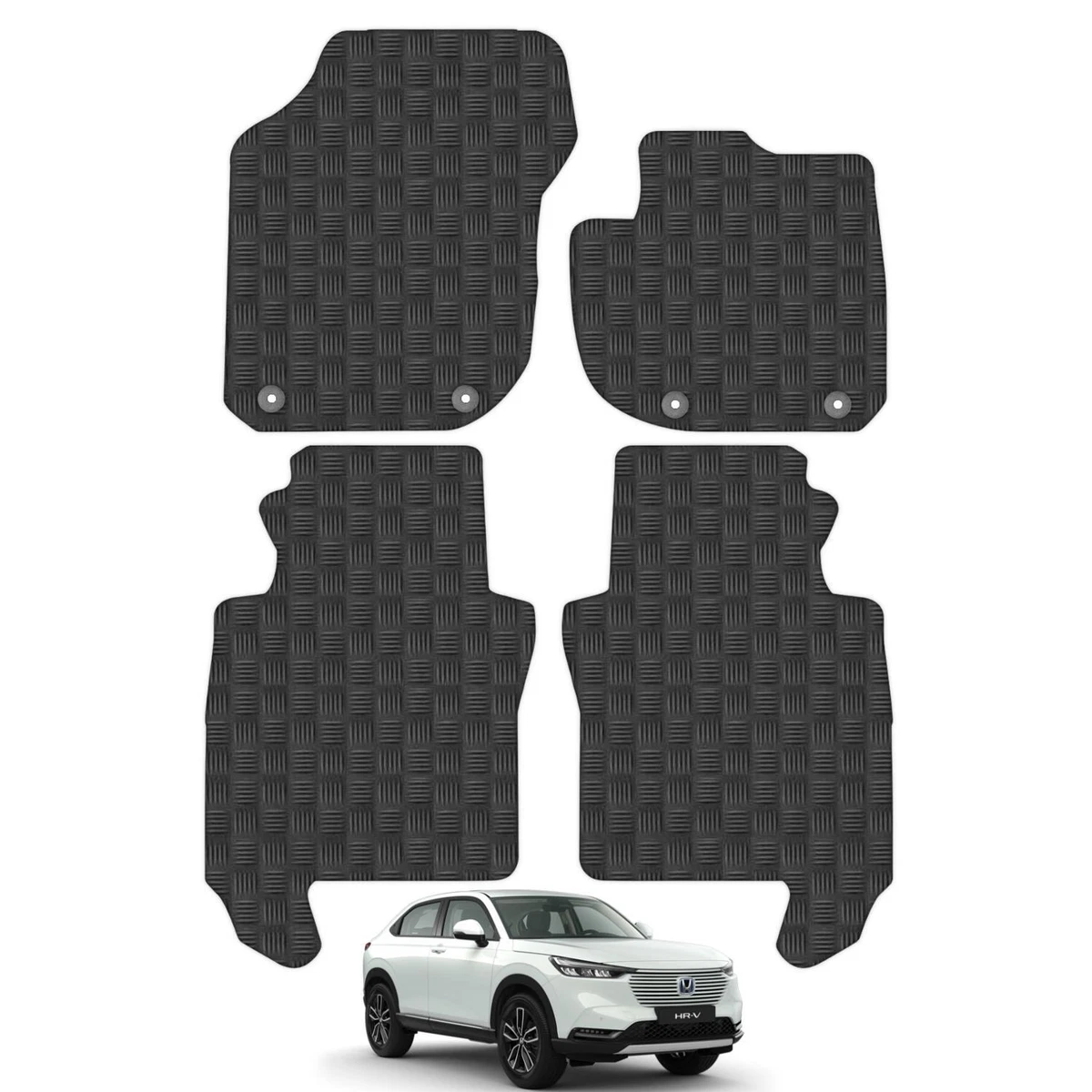 Honda hrv rubber floor mats deals