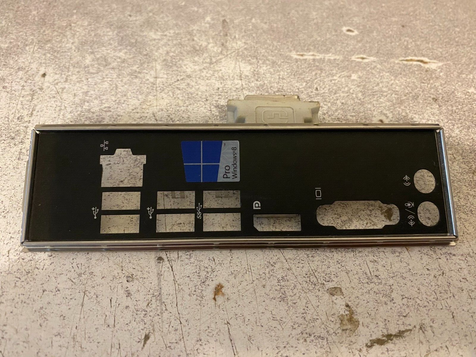 Mini Rear Backplate Dell OptiPlex 3020 MT Mini Tower Rear I/O Shield Bezel Backplate Cover ...