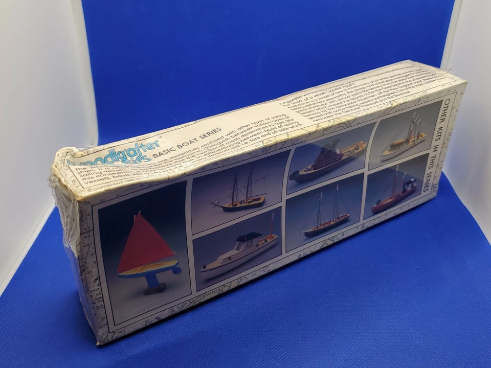 Woodkrafter Auténtico Goleta Barco Modelo Kit - Sellado Foto 3 de 4