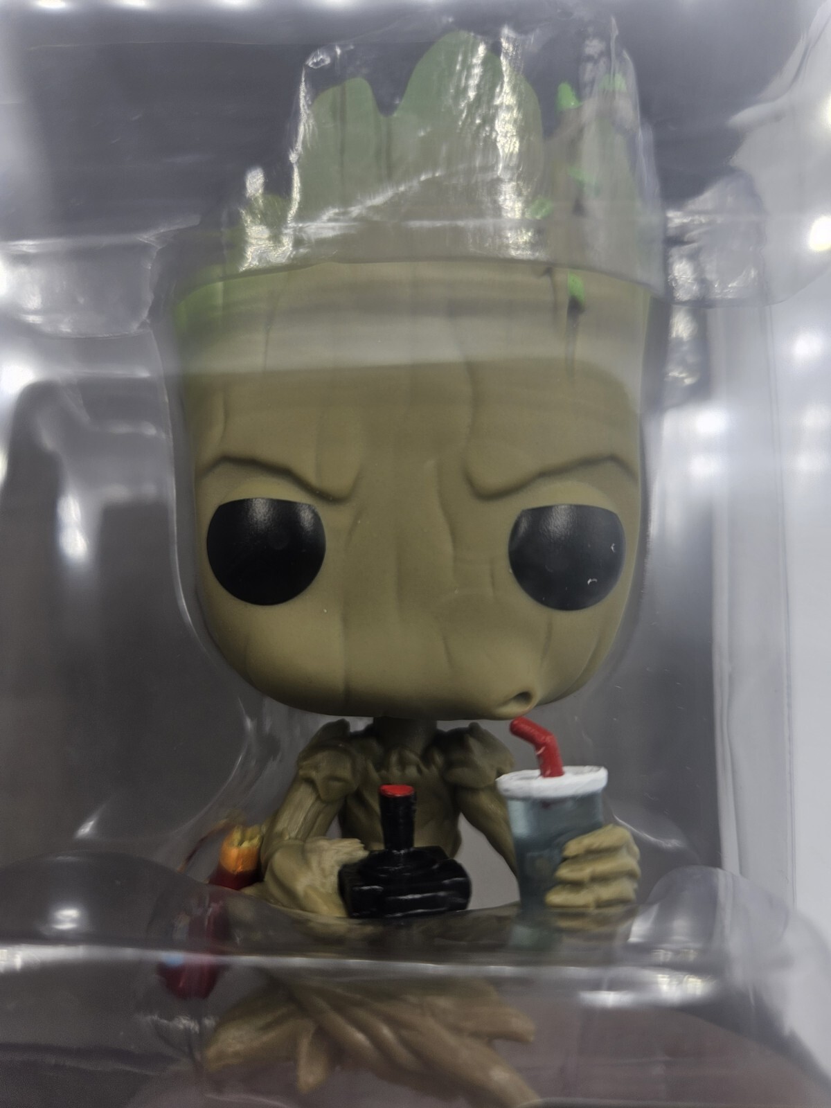 En Oferta Funko Pop! Figura De Vinilo Exclusiva De Marvel Groot (Gamer) #539 Gamestop. Nuevo En Caja