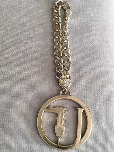 Trussardi Metal Bag Charm Keychain - Picture 3 of 3