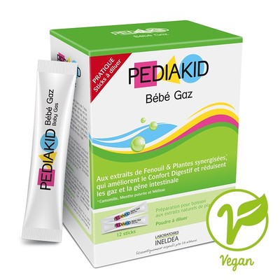 Pediakid Gaz Baby For Comfort Digestive 12 Sticks Against Intestinal Gaz Ebay