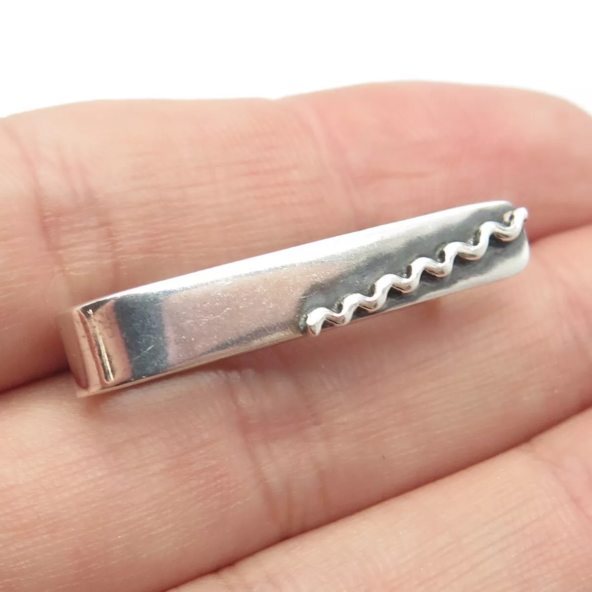 Sterling sliver tie clip