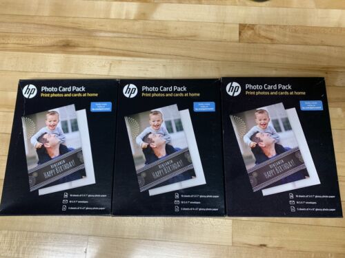 HP Photo Card Pack 10 5X7