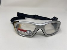 LIBERTY SPORTS REC SPECS EYEGLASS MX21 SILVER BLACK 48-17-125 KIDS SMALL :683