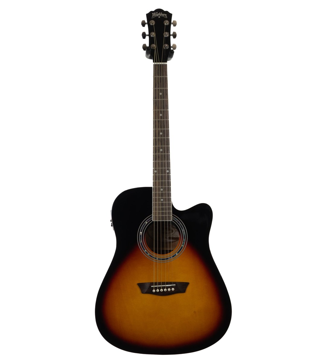 Washburn アコースティックギター ブラック Amazon.com: Washburn 6 String Acoustic Guitar, Right (DFED