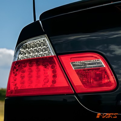 Taillights suitable for BMW 3 Series E46 Touring (1999-2005) Red Smoke