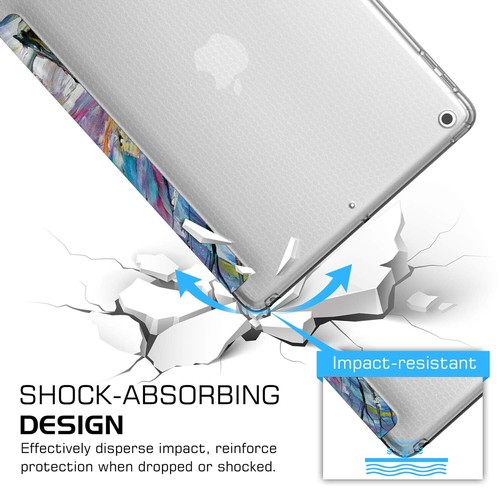 iPad Pro 11 1st 2nd 10.5 9.7 10.9 7.9 Case Soft Smart Magnetic Cover Color Grid - Picture 73 of 151