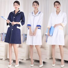 Lab Coats Beauty Salon Workwear Pet Grooming Long Sleeved Famale Spa Uniform New