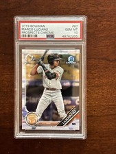 2019 Bowman Marco Luciano Prospects Chrome PSA 10 GEM MINT PSA #48762205