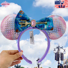 Ariel The Little Mermaid Dinglehopper Ears Live Action Disney Parks Headband New