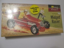 Monogram Classics Midget Racer Model Kit Offenhauser New in Sealed Box with card