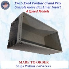 New 1962-1964 Pontiac Grand Prix 4 Speed Console Glove Box Liner Gpx-gbx-015 New 1962-1964 Pontiac Grand Prix 4 Speed Console Glove Box Liner Gpx-gbx-015