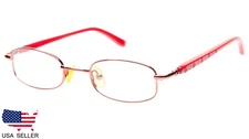 NEW HC1804 RED / PINK EYEGLASSES GLASSES METAL FRAME CHILD KIDS 40-17-132 B23mm