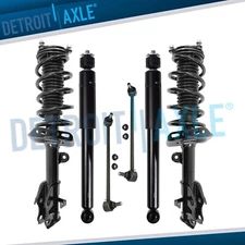 Front Struts w/ Coil Spring Sway Bars Rear Shocks Kit for 2013 - 2018 Acura RDX