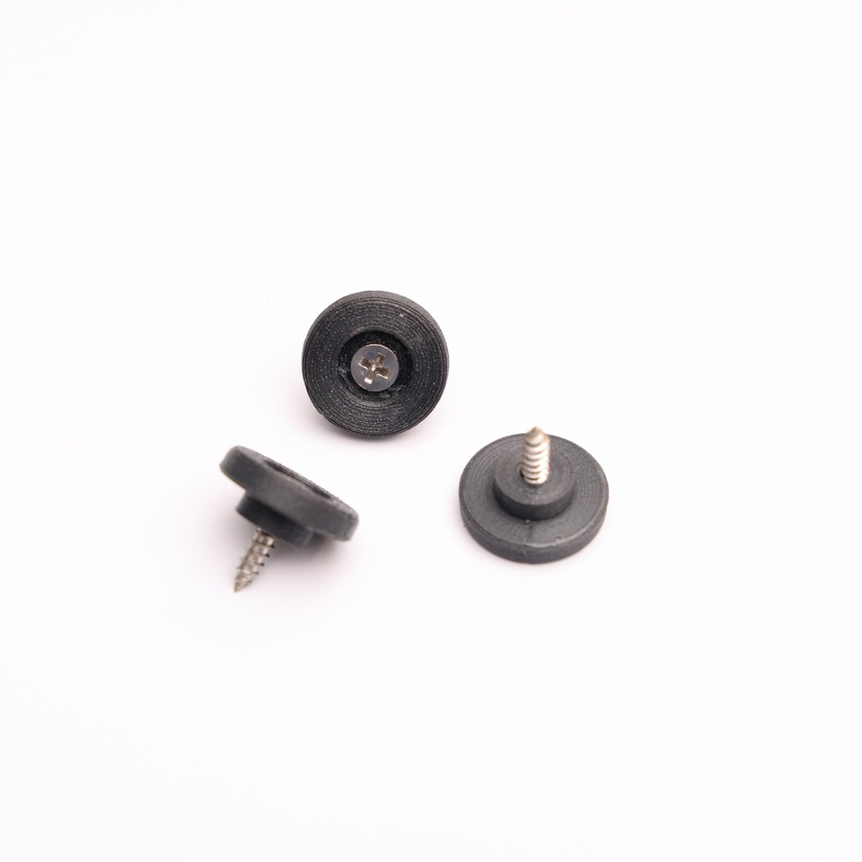 3Pack Belt Clip Studs with Screws for Uniden SDS100 / BCD436HP Radio