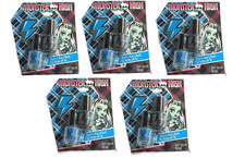 Lot of 5-PACK Monster High Electric Blue  Black Nail Polishes with File