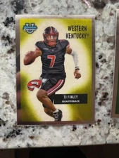 2024 BOWMAN U CHROME 55 INSERT CARD WESTERN KENTUCKY TJ FINLEY #55B-14