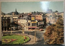 Ancienne carte postale timbrée Liège Belgique