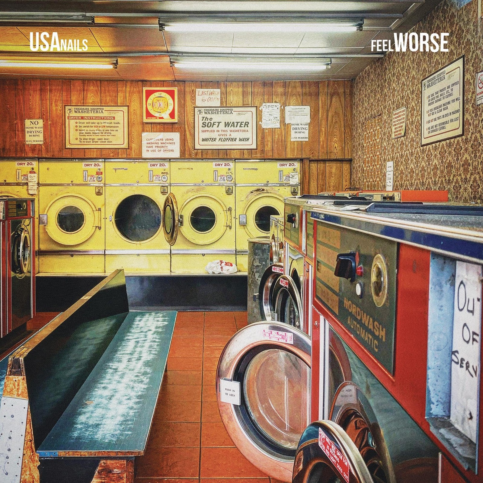 USA Nails Feel Worse LP Vinyl TPLP1883 NEW
