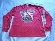 HARLEY-DAVIDSON LOMA LINDA CALIFORNIA MEN'S LONG SLEEVE GRAPHIC SHIRT...