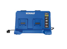 Kobalt 24 -Volt Lithium Dual Port Battery Charger Station (used)