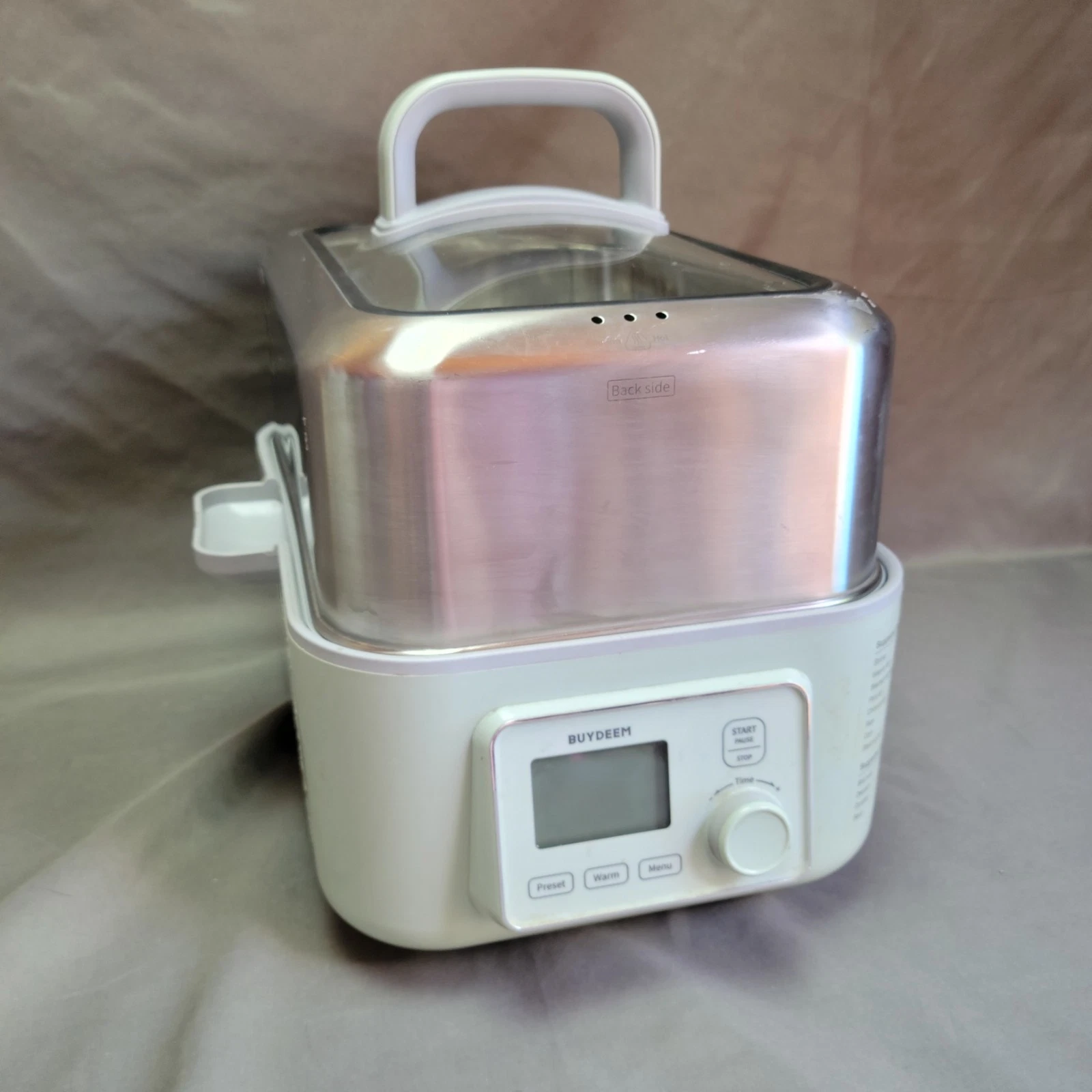 BUYDEEM G563 5-Quart Electric Food Steamer for Cooking,One Touch Vegetable Steam
Opens in a new wind