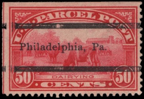 US #Q10 Used Philadelphia, Pa. precancel