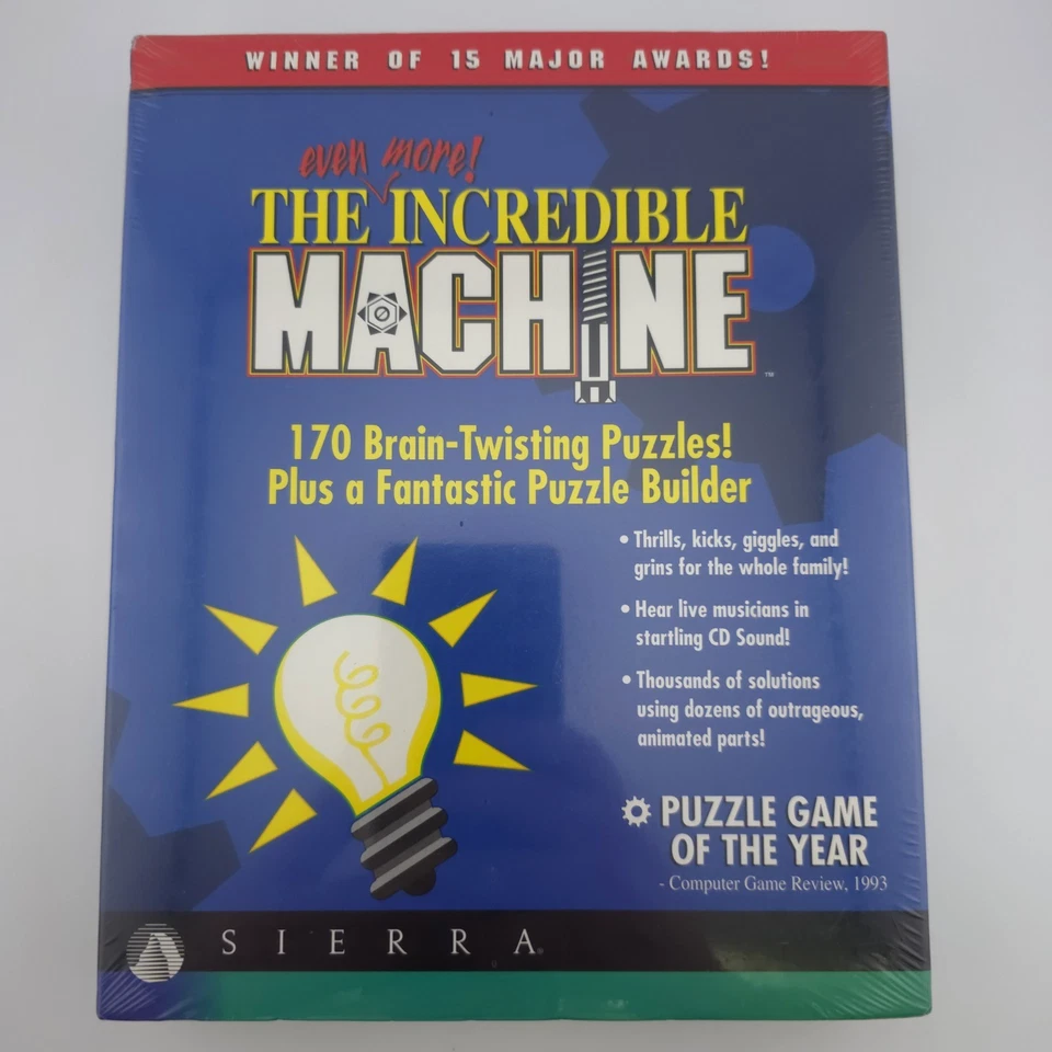 The Even More Incredible Machine, 1994, Big Box, New & Sealed - Image 2 of 4