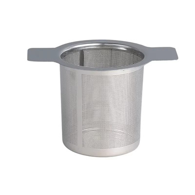 High Quality with Cover Tea Infuser Stainless Steel Coffee Tea Strainer Grid Bin