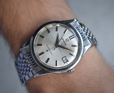 Omega Constellation Herrenuhr Automatik Silber Zifferblatt Stahl 2943-3SC von 1963