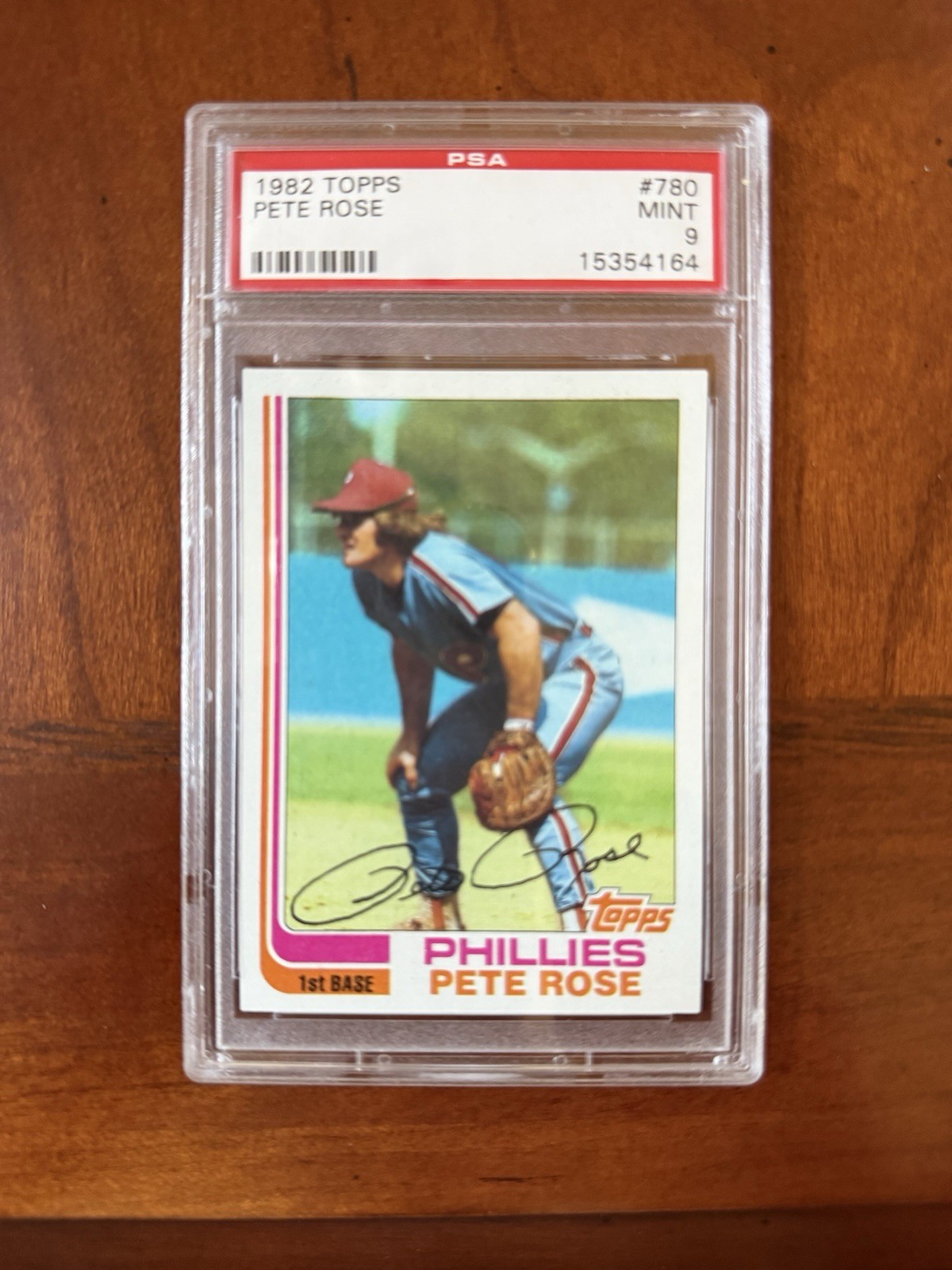1982 Topps - Pete Rose #780 PSA 9