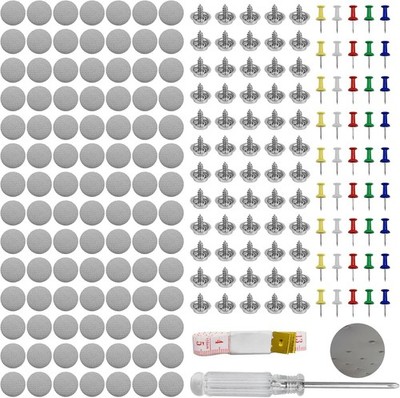 100 Stück Dachhimmel Reparatur Set, KFZ Reparatur Nieten, Universal Auto Dach 