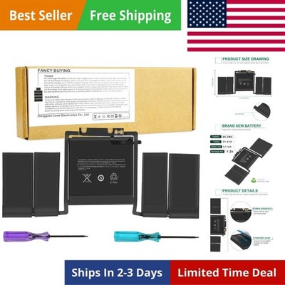 A1706 A1819 Laptop Battery Replacement for MacBook Pro 13 inch Touch Bar Late...