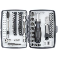 Ratchet Screwdriver Set, 68-in-1 Multi-Tool with 180° Rotatable Handle, High-...