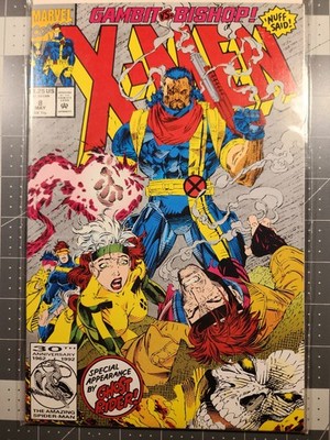 Marvel Comics X-Men #8 1992 Gambit vs Bishop Ghost Rider Lobdell Jim Lee
