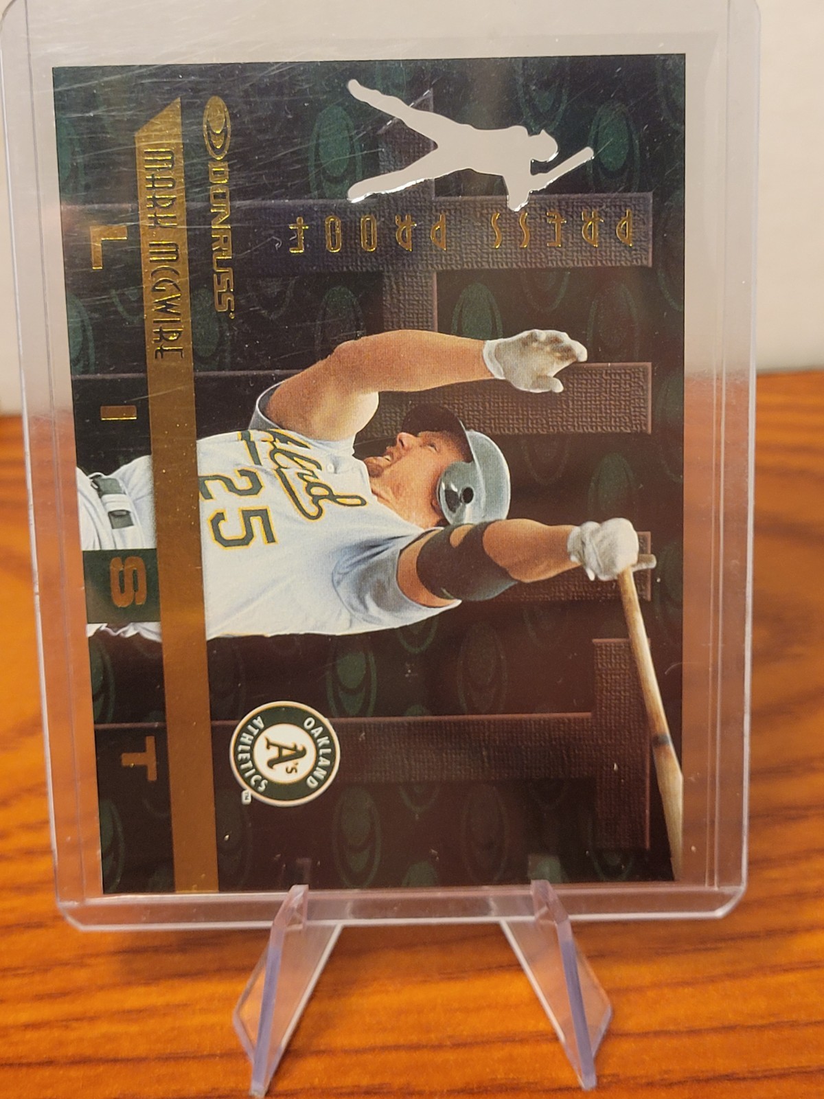 1997 Donruss - Hit List Mark McGwire #413 Press Proof Gold /500