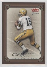 2004 Fleer Greats Bart Starr #14 HOF 1c7