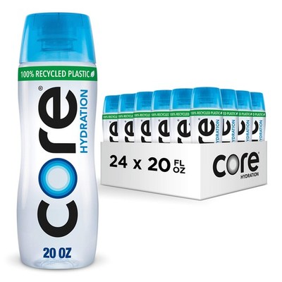 CORE Hydration Perfect 7.4 pH Nutrient Enhanced Water, 20 Ounce Pack of 24