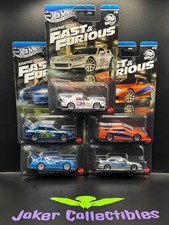 Hot Wheels Silver Series Gráfico Remix Rápido y Furioso Juego de 5 Coches HNR88-9C6L